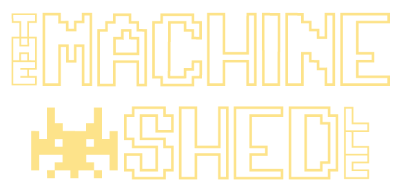 The Machine Shed of Rochester MN - Local Arcade and Game Seller Logo short